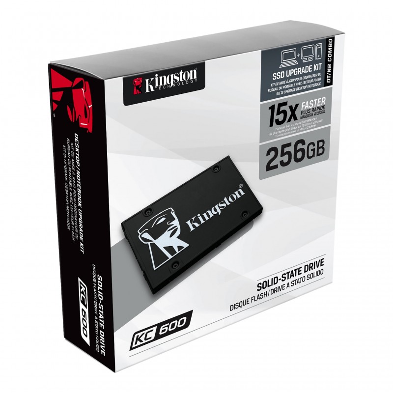 Kingston Накопичувач SSD 2.5" 256GB SATA KC600