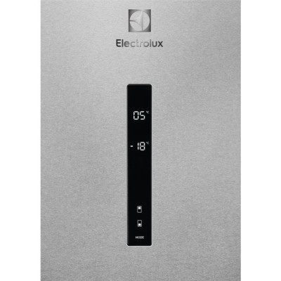 Electrolux Холодильник з нижн. мороз., 201x60х66, холод.відд.-244л, мороз.відд.-94л, 2дв., E, Combi, інв., диспл зовн., зона св-ті, нерж Electrolux Холодильник з нижн. мороз., 201x60х66, холод.відд.-244л, мороз.відд.-94л, 2дв., E, Combi, інв., диспл зовн., зона св-ті, нерж