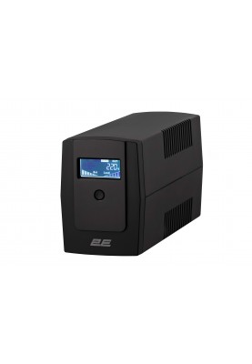 2E Джерело безперебійного живлення DD850, 850VA/480W, LCD, USB, 2xSchuko