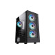 2E Gaming Корпус Virtus G3301 без БЖ 1xUSB3.0, 2xUSB2.0, 3x120мм ARGB, VGA 325мм, LCS ready, HUB, TG Side Panel, ATX, чорний
