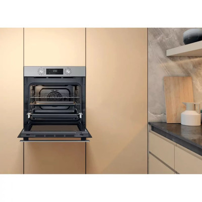 Whirlpool Духовий шафа електричний, 71л, A+, дисплей, конвекція, телескопічні напрямні, нерж.