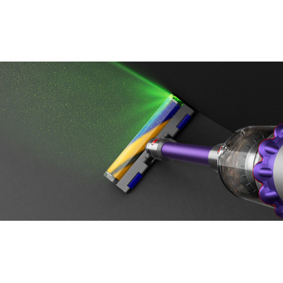 Dyson Пилосос безпровідний Gen5detect Absolute (Nickel/Purple) 750Вт, конт пил -0.77л, автон. робота до 70хв, сіро-фіолетовий