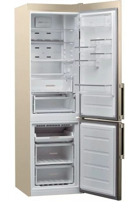 Whirlpool Холодильник з нижн. мороз., 201x59.5х66.3, холод.відд.-251л, мороз.відд.-97л, 2дв., А+++, NF, інв., дисплей, зона нульова, бронзовий