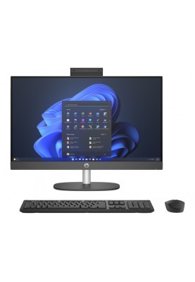 HP Комп'ютер персональний моноблок 245-G10 23.8" FHD IPS AG, AMD R3-7320U, 8GB, F512GB, UMA, WiFi, Win11P, чорний