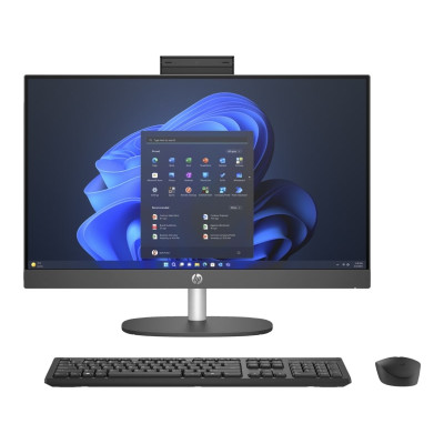 HP Комп'ютер персональний моноблок 245-G10 23.8" FHD IPS AG, AMD R3-7320U, 8GB, F512GB, UMA, WiFi, Win11P, чорний
