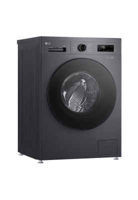 LG Пральна машина, фронтальна, 9 кг, A+++, антрацит