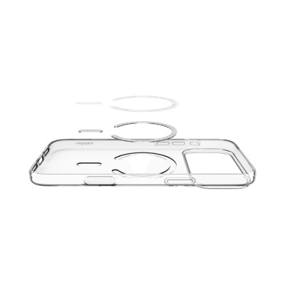 Spigen Чохол Spigen для iPhone 17 Pro, Liquid Crystal MagFit, Clear White
