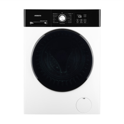 ARDESTO Пральна машина ARDESTO фронтальна Black Mars, 8кг, 1200, А+++, 55.5см, дисплей, інвертор, білий