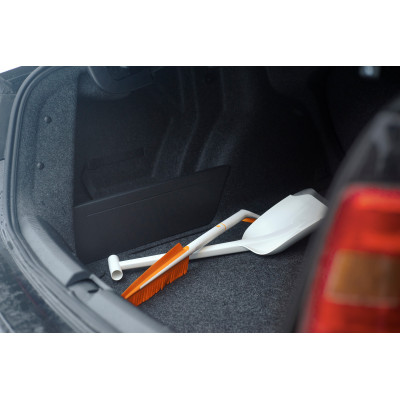 Fiskars Лопата для снігу SnowXpert 63см, 520г, нерж сталь/поліамід (автомобільна)