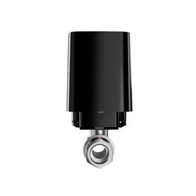 Ajax Розумний кульовий кран WaterStop 3/4" Jeweler, бездротовий, чорний Ajax Розумний кульовий кран WaterStop 3/4" Jeweler, бездротовий, чорний