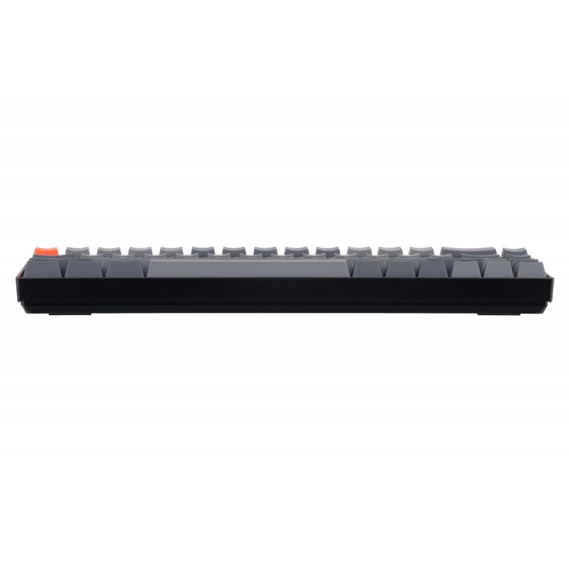 Keychron Клавіатура механічна K6 68Key, Gateron G Pro Blue, BT/USB-A, EN/UKR, White LED, Black