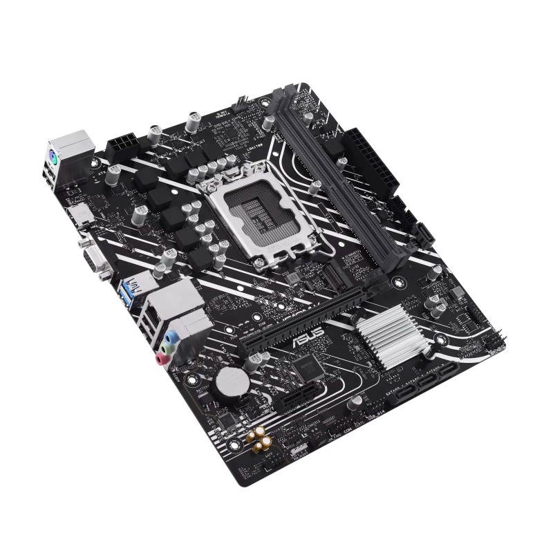 ASUS Материнcька плата PRIME H610M-K s1700 H610 2xDDR5 M.2 HDMI D-Sub mATX