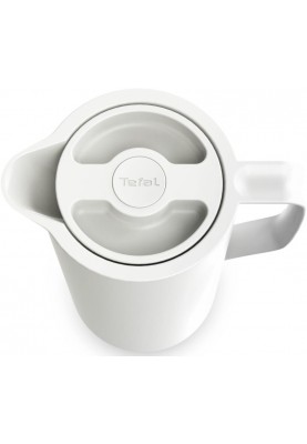 Tefal Термоглечик Motiva, 1л, пластик, скло, білий