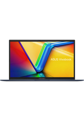 ASUS Ноутбук Vivobook 17 X1704ZA-AU375 15.6" FHD IPS, Intel i7-1255U, 16GB, F1TB, UMA, noOS, Блакитний