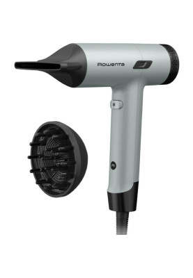 Rowenta Фен Rowenta Tiny, 1600Вт, 3 режими, дифузор, іоніз-я, хол. обдування, зелено-чорний