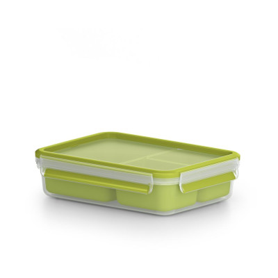Tefal Контейнер з вставками MASTERSEAL TO GO 1.2 л, пластик Tefal Контейнер з вставками MASTERSEAL TO GO 1.2 л, пластик