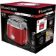 Russell Hobbs Тостер Retro, 1100Вт, метал, червоно-срібний