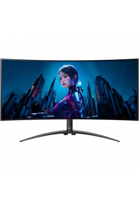 Acer Монітор 34" X34Xbmiiphuzx 2xHDMI, DP, USB-C, MM, OLED, 2560x1440, 240Hz, 1ms, CURVED