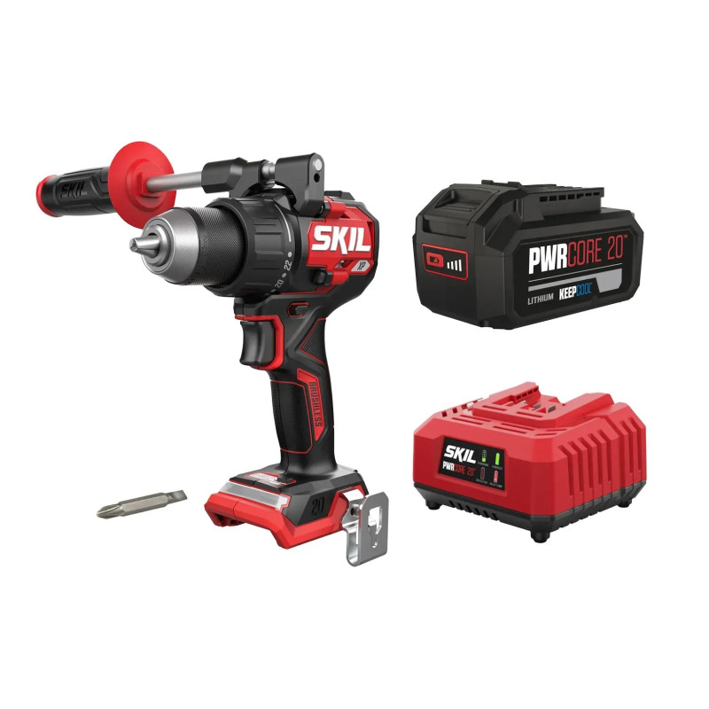 Skil Шурупокрут-дриль акумуляторний 3080 CA XP 20В 1х5А·год 130Нм 600·2100об·хв 1.55кг