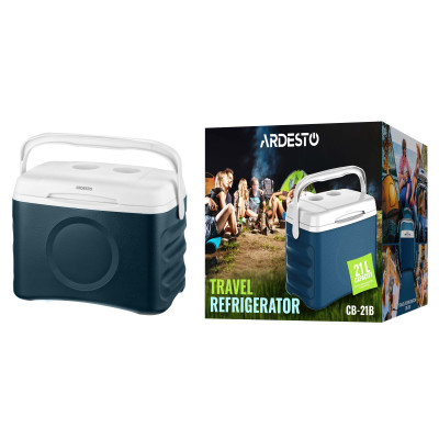 ARDESTO Холодильник дорожній ARDESTO, 21л, ак.холоду, 3.3 кг, синій
