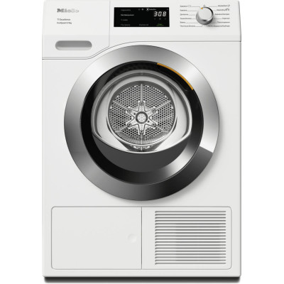 Miele Сушильна машина TEH 795 WP тепловий насос, 9кг, A+++, 63.6см, дисплей, інвертор, люк хром, білий