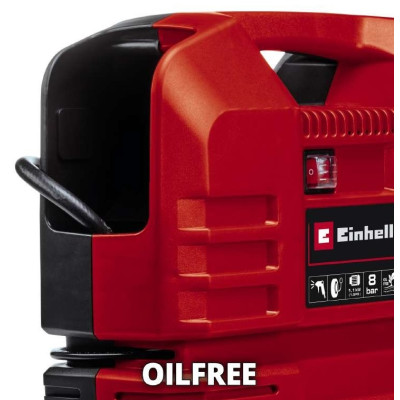 Einhell Компресор безмасляний TC-AC 190 OF Set, 1100 Вт, 190 л/хв, 8 бар