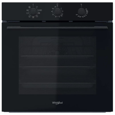Whirlpool Духовий шафа електричний, 71л, A, конвекція, чорний
