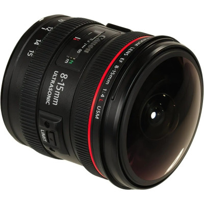 Canon Об'єктив EF 8-15mm f/4L USM FISHEYE