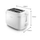 Philips Тостер Series 3000 900Вт, пластик, підігрів, розморожування, білий