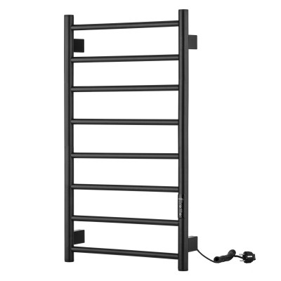 ARDESTO Рушникосушка електрична Classik-TR K, 770x430х80мм, таймер-регулятор, сталь, чорний матовий