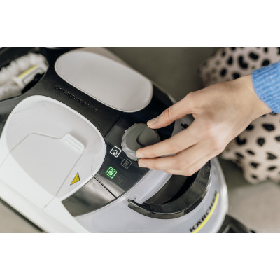 Karcher Пароочисник SC 5 EasyFix Iron, 2250Вт, 1500мл, 4.2Бар, праска, швабра, білий
