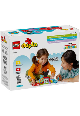 LEGO Конструктор DUPLO Disney Міккі Маус: Клубний будинок і автомобіль