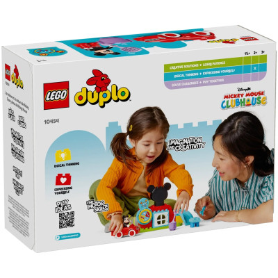 LEGO Конструктор DUPLO Disney Міккі Маус: Клубний будинок і автомобіль