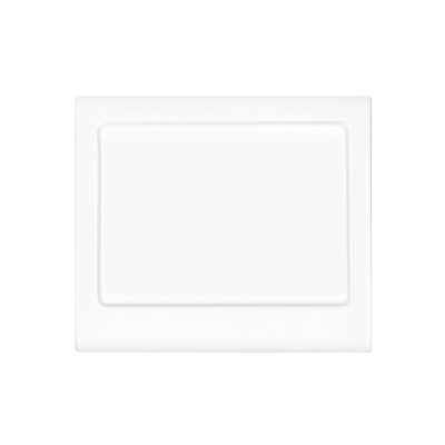 ARDESTO Раковина, умивальник ARDESTO Charlie, штучний камінь, прямокут., з отвором для змішувача, без переливу, 595х595х115мм, накладний, білий