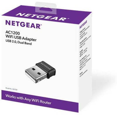 NETGEAR WiFi-адаптер A6150 AC1200, USB 2.0