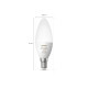 Philips Hue Лампа розумна E14, 5.3W(40Вт), 2000K-6500K, RGB, ZigBee, Bluetooth, димування, 2шт