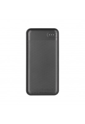 2E Портативний зарядний пристрій 20000mAh, DC 5V, 2.1A, Type-C, MicroUSB, USB-А, black