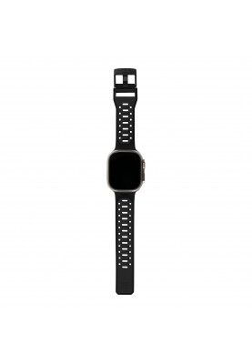 UAG Ремінець для Apple Watch Ultra 49/45/44/42mm Civilian Silicone, Graphite/Black