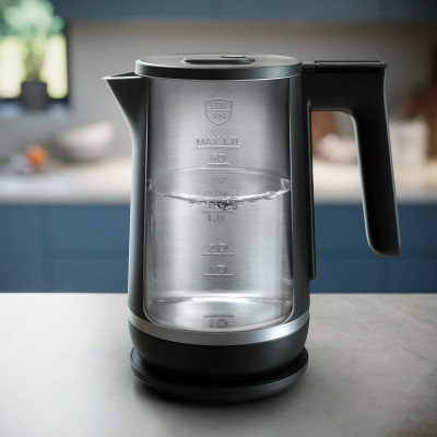 Philips Електрочайник Series 7000, Strix, з підвійними стінками, 6 темп.реж, чорний
