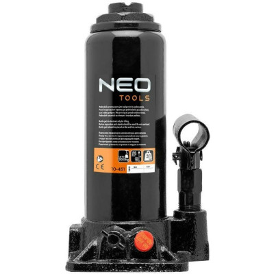 Neo Tools Домкрат, гідравлічний пляшковий 3т, 195-370мм