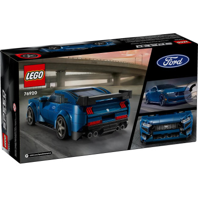 LEGO Конструктор Speed Champions Спортивний автомобіль Ford Mustang Dark Horse