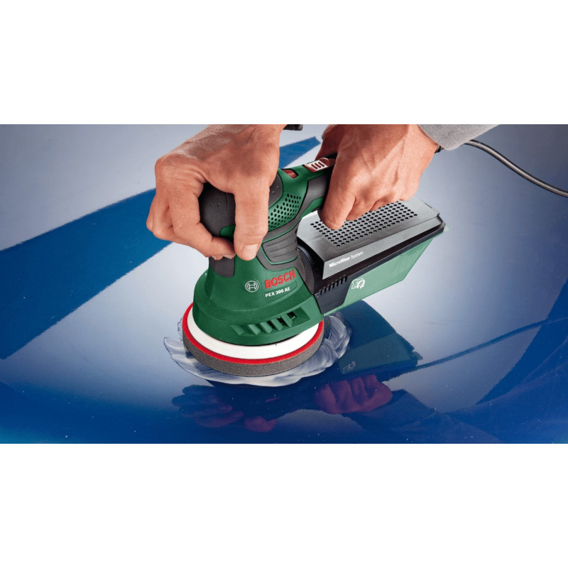 Bosch Шліфмашина ексцентрикова PEX 300 AE 200Вт 125мм 4000-24000об·хв 1.5кг