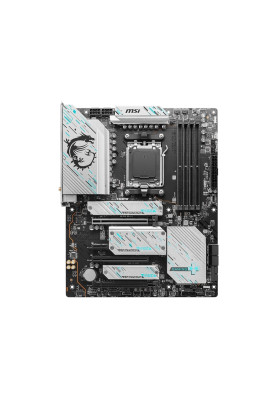MSI Материнcька плата X670E GAMING PLUS WIFI sAM5 X670 4xDDR5 M.2 HDMI DP WiFi BT ATX