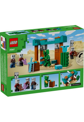 LEGO Конструктор Minecraft Пустельний патруль розбійника