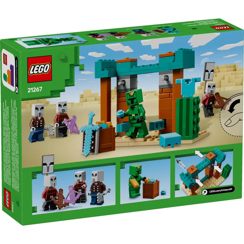 LEGO Конструктор Minecraft Пустельний патруль розбійника