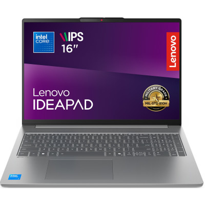 Lenovo Ноутбук Lenovo IdeaPad Slim 5-16IRH10 16" WUXGA AG, Intel i5-13420H, 32GB, F1TB, UMA, DOS, сірий