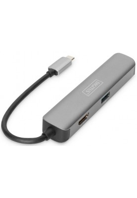 Digitus Док-станція Travel USB-C, 5 Port