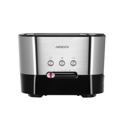 ARDESTO Тостер Steel Collection T-K210 1000 Вт, метал+пластик, сріблясто-чорний