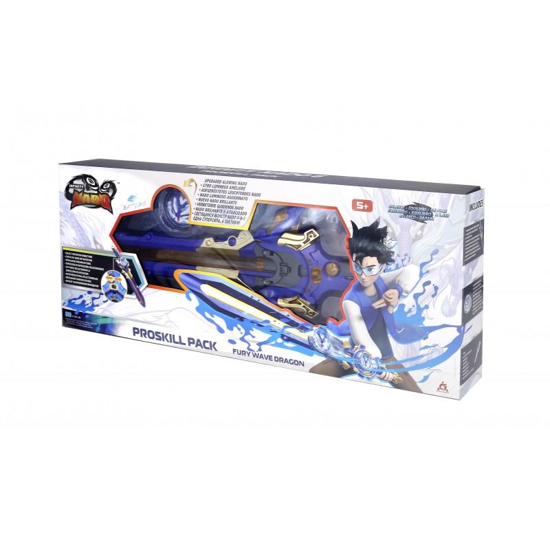 Infinity Nado Дзиґа VI Proskill Pack Лютий Дракон (Fury Wave Dragon)