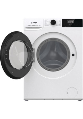 Gorenje Пральна машина Gorenje W2TNHPI84AS/P фронтальна, 8кг, 1400, A+++, 55см, дисплей, пара, інвертор, білий
